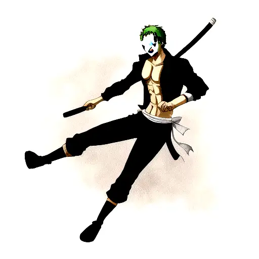 zoro tattoo design idea