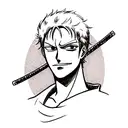 zoro tattoo design idea