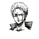 zoro tattoo design idea