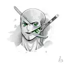 zoro tattoo design idea