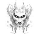  hero tattoo design idea