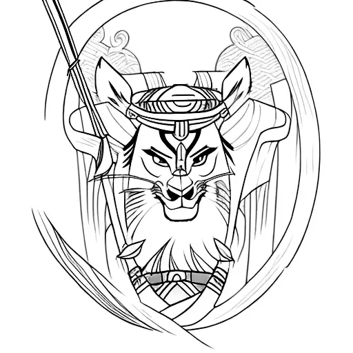 mulan tattoo design idea