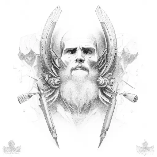 stoicism tattoo design idea