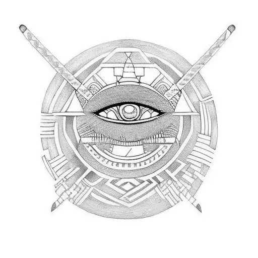 samurai evil eye greek olive oil man my big fat tattoo design idea