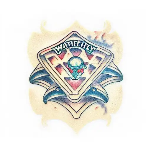 waffle treaty  tattoo design idea