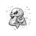 a honey baked ham  tattoo design idea