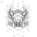 a scored ham  tattoo design idea