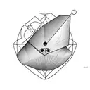 a scored ham  tattoo design idea