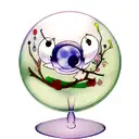 owl jelly globe tattoo design idea