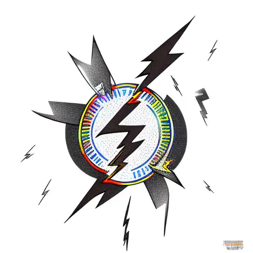 Lightning Bolt tattoo design idea