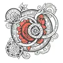 commitment astrology inifinity love  tattoo design idea