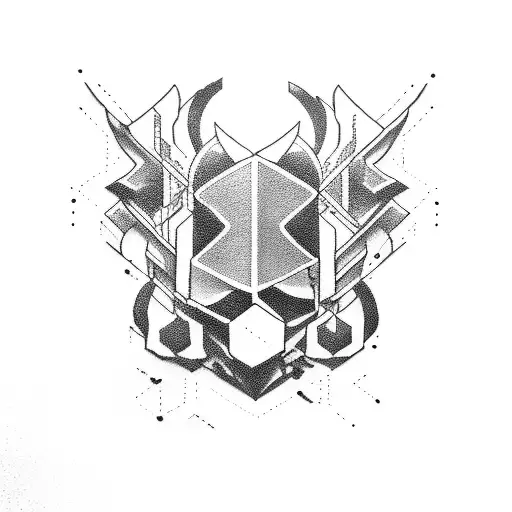 Combine elements of gym and league of legends tattoo design idea