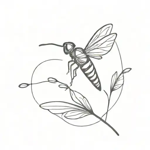 Firefly tattoo design idea