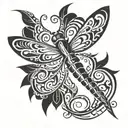 Firefly tattoo design idea