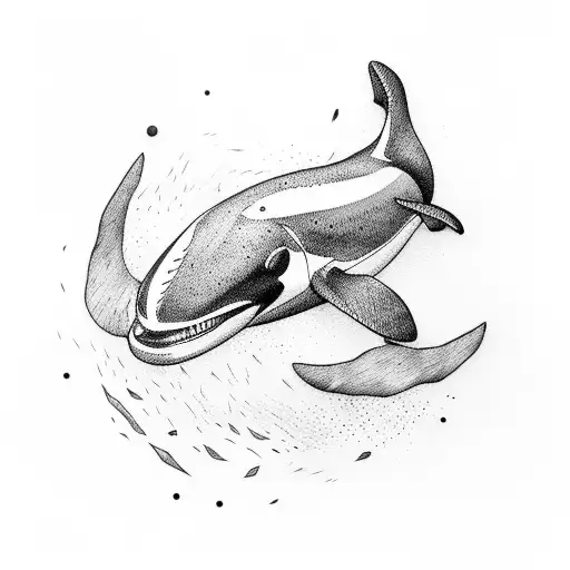 Orca tattoo design idea