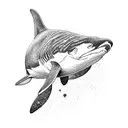 Orca tattoo design idea