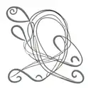 3,5,8,heart, infinity symbol incorporated tattoo design idea