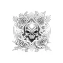 Asta y liebe black clover tattoo design idea