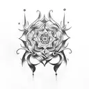 Asta y liebe black clover tattoo design idea