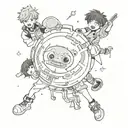 straykids comet tattoo design idea