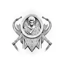 roman armband tattoo design idea
