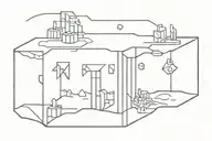 Minecraft Enchantment Table script tattoo design idea