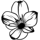 violet, primrose, aster, morning glory, daffodil and chrysanthemum flowers tattoo design idea