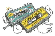 cassette tape with it labeled in teenager handwriting  “mixed feelings” top center of tape and “EST 1986” on  bottom lef tattoo design idea