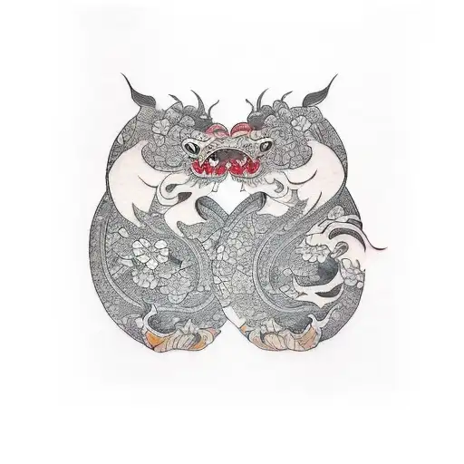 COUPLE tattoo design idea