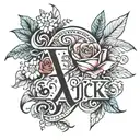 Luck, Fortune, Fortune, Sincerely Loving, Purpose, Desired tattoo design idea