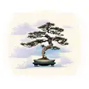 a bonsai tree tattoo design idea