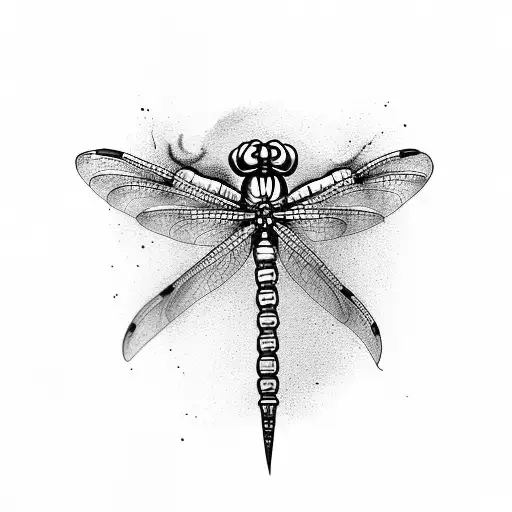 nature, smoke, forearm dragonfly tattoo design idea
