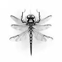 nature, smoke, forearm dragonfly tattoo design idea