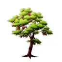 poison tree tattoo design idea