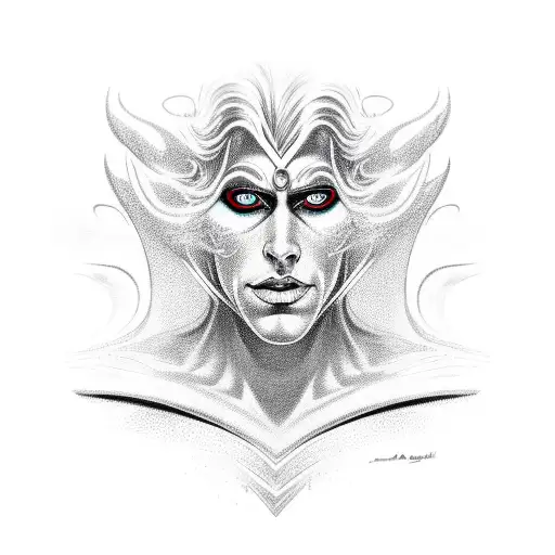 adam warlock  tattoo design idea
