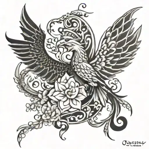 serenity courage wisdom XXX IV tattoo design idea