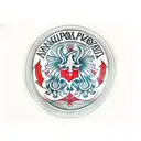 polish crest with poppys tattoo design idea