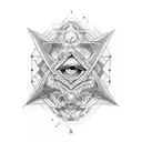 illuminati  tattoo design idea