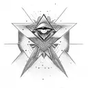 illuminati  tattoo design idea