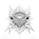 illuminati  tattoo design idea