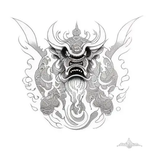 can cerberus  tattoo design idea