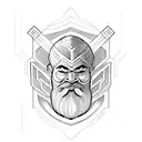 dwarven glyphs  tattoo design idea