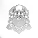 dwarven glyphs  tattoo design idea