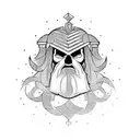 dwarven glyphs  tattoo design idea