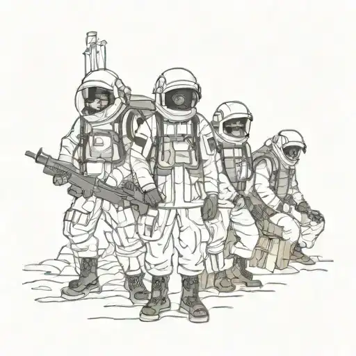 C.P company, underground, stone island tattoo design idea