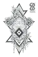 god is greater than the highs and lows tattoo design idea