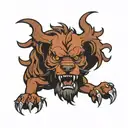 cerberus  tattoo design idea