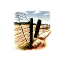 Barbed Wire tattoo design idea