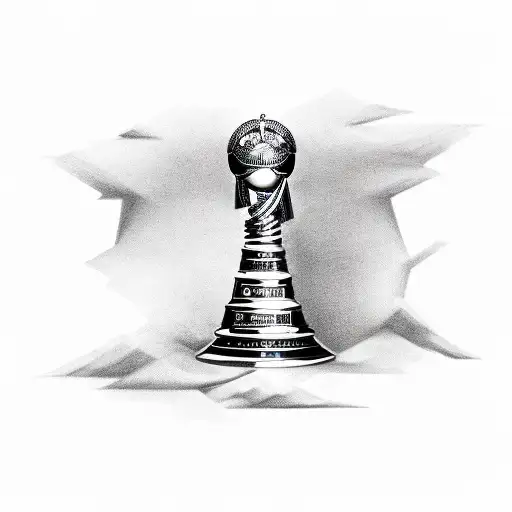 Copa Libertadores de America + Escudo de Club Atletico Boca Juniors tattoo design idea