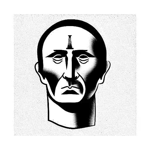 Julius Caesar tattoo design idea